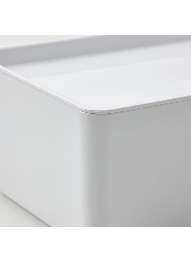 Beauenty Box with lid, white, 18x26x8 cm  - Image 4