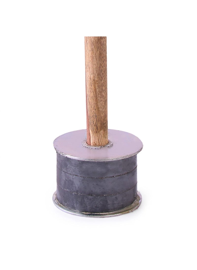 LOVELY LOVELY 3 Inch Magnet with Wooden Handle for Iron Scrap Pack of 1  - Image 2