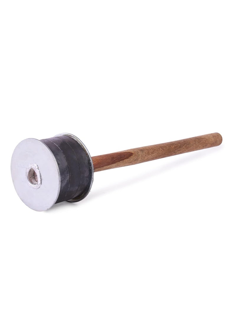 LOVELY LOVELY 3 Inch Magnet with Wooden Handle for Iron Scrap Pack of 1  - Image 3