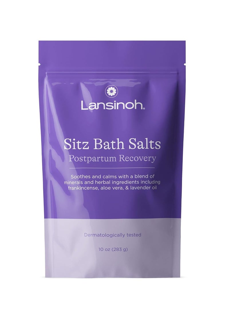 Lansinoh Sitz Bath Salts, Postpartum Essentials, and Hemorrhoid Treatment 10 oz  - Image 1