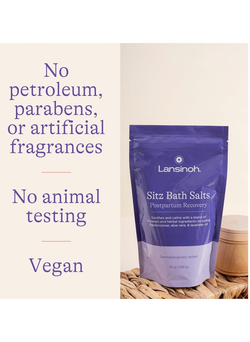 Lansinoh Sitz Bath Salts, Postpartum Essentials, and Hemorrhoid Treatment 10 oz  - Image 3