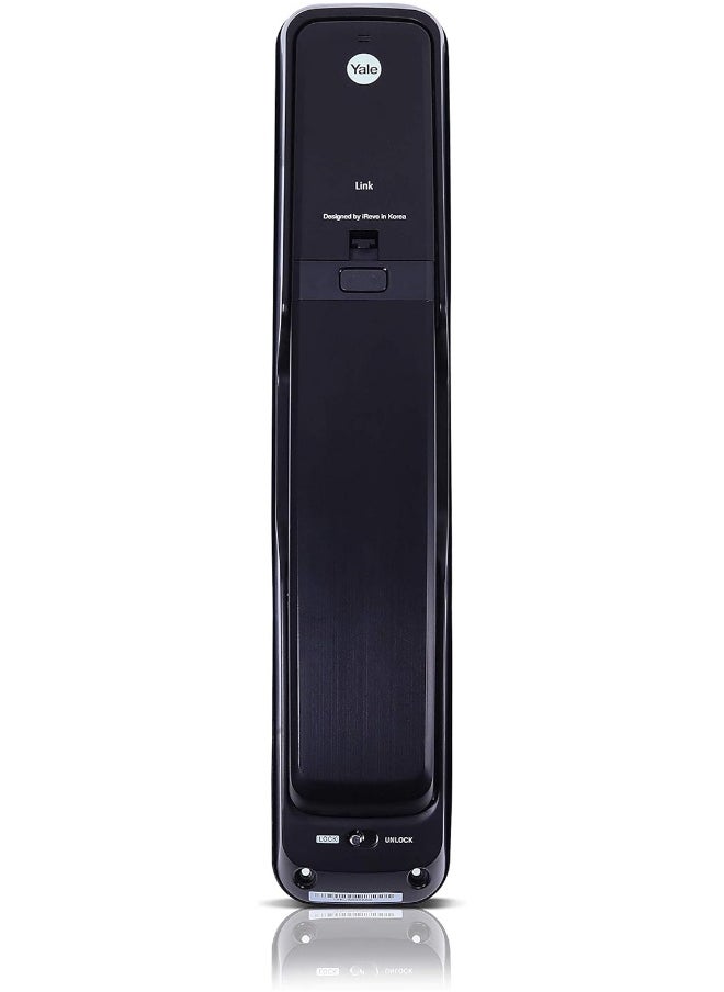 Yale Yale YMI 70 Push Pull Smart Door Lock with Biometric, Pin Code, RF Card, Bluetooth, Mechanical Keys & App Enabled Access, Wi-Fi Optional  - Image 2