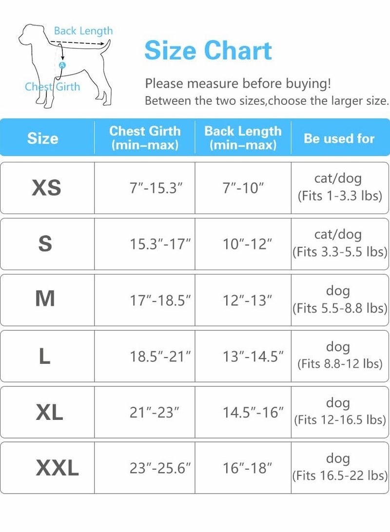 Excefore Dog Raincoat Four Legged Waterproof All Inclusive with Hat,Waterproof Rain Jacket with Night Reflective Strip Small and Medium Dogs Pet Poncho Clothes  - Image 4