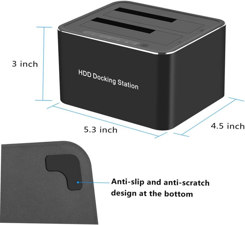 DOITOOL Solid State Drives Ssd to USB Docking Station Hard Drive Base Support Us Plug - Image 2
