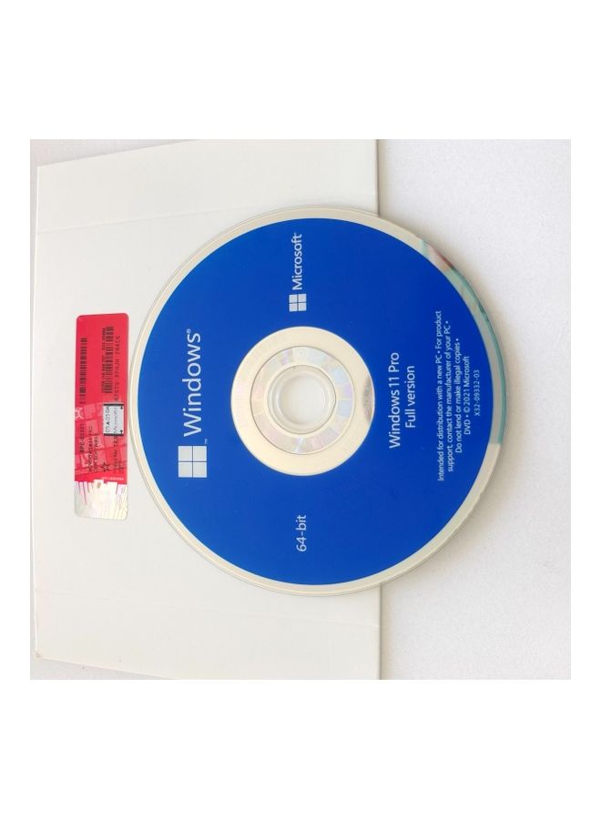 Microsoft Windows 11 PRO DVD Sealed Pack 64 bit Lifetime License 1 PC Retail Blue - Image 2