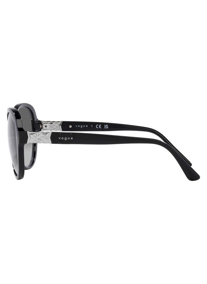 Vogue Full Rim Butterfly Sunglasses 5475SB,57, W44,11  - Image 3