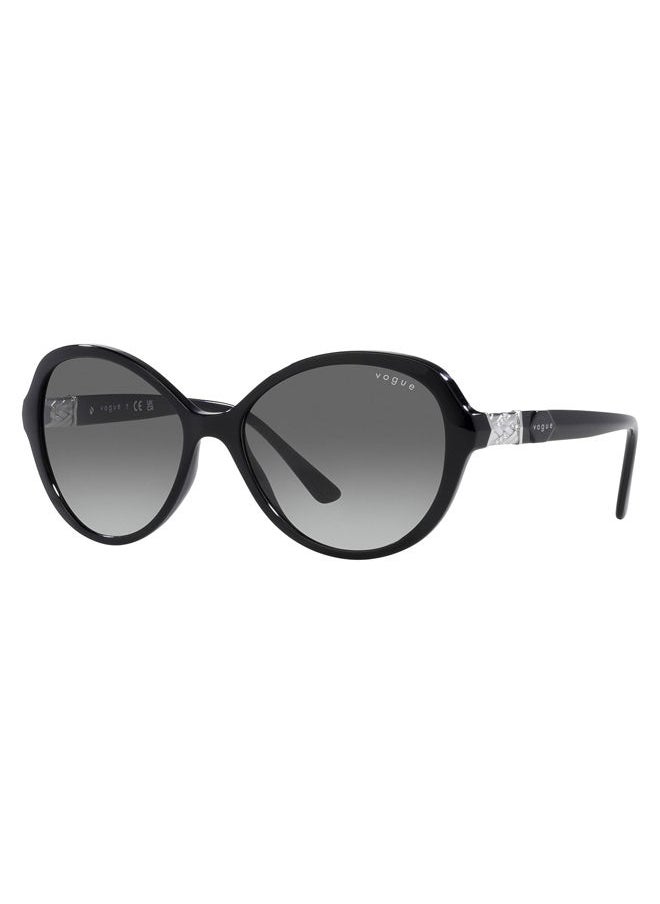 Vogue Full Rim Butterfly Sunglasses 5475SB,57, W44,11  - Image 2