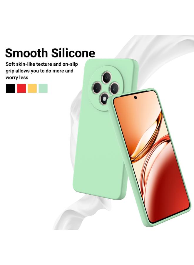 S-TOP Case For OPPO F27 5G Pure Color Liquid Silicone Shockproof Phone Case - Image 3