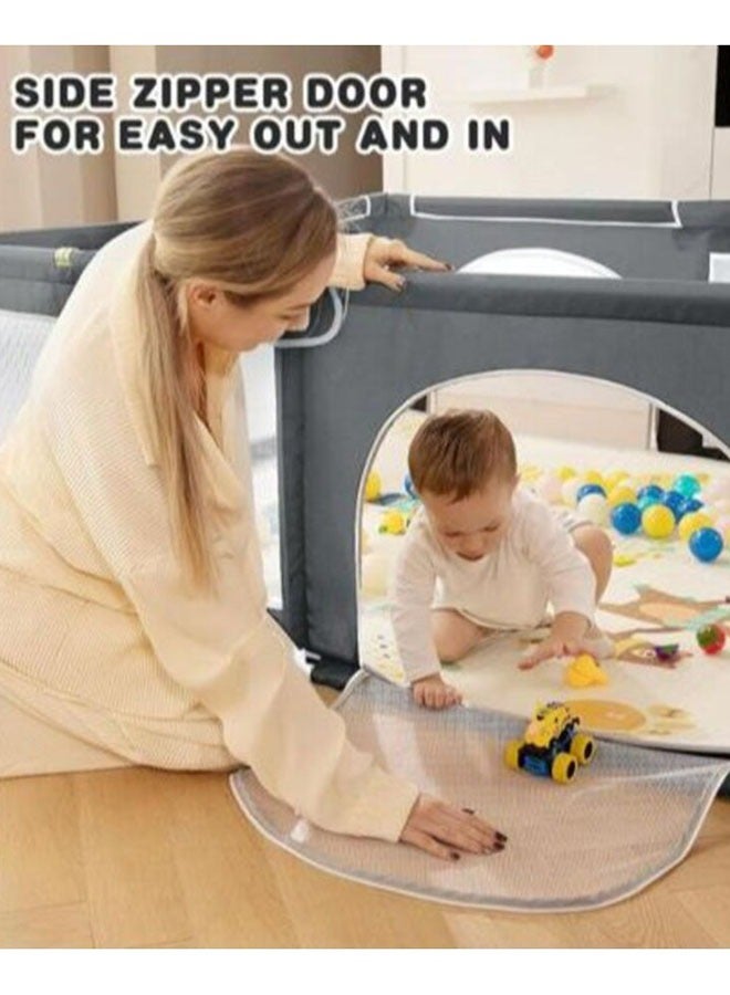 Baby Playpen Fence With Playmat - Image 4