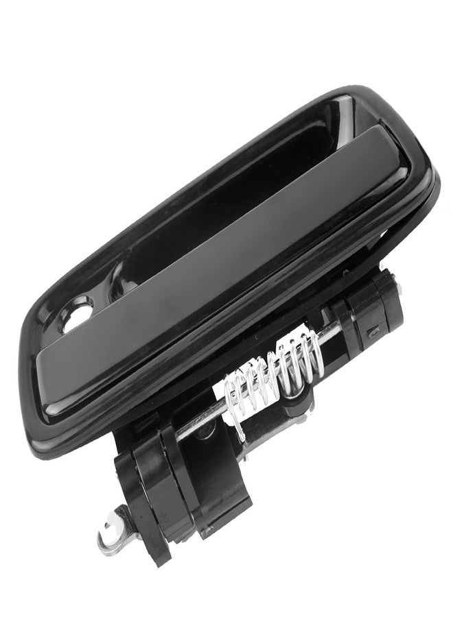 NPAUTO مقبض باب خارجي أمامي بديل من NPAUTO، جهة السائق والراكب، لسيارة تويوتا تاكوما موديلات 1995-2004، يسار/يمين، رقم القطعة 79344/79345، لون أسود - Image 4