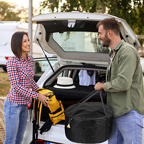 EddHomes Carrying Bag for Outland Firebowl 823 Outdoor Portable Propane Fire Pit Carrying Bag for Firebowl 870 Water-Resistant 19 Inch Gas Fire Pit Carry Bag for Outland Fire Bowl 893 - Image 2