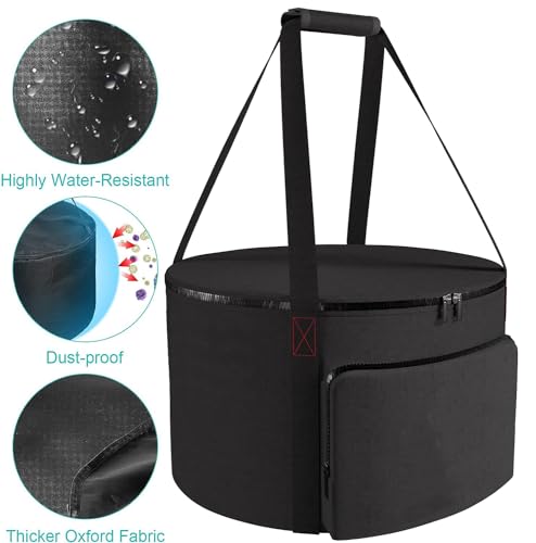 EddHomes Carrying Bag for Outland Firebowl 823 Outdoor Portable Propane Fire Pit Carrying Bag for Firebowl 870 Water-Resistant 19 Inch Gas Fire Pit Carry Bag for Outland Fire Bowl 893 - Image 5