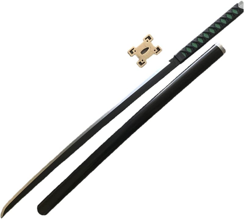 damdos Halloween Prop Anime Cosplay Sword, 32" Demo Fantasy Tokitou Muichiro Swords Tomioka Giyuu Kamado Tanjirou Swords Xmas Birthday Gifts (Tokitou Muichiro) - Image 4