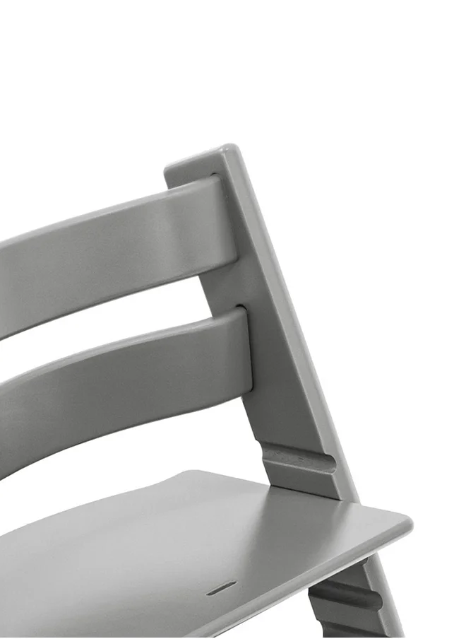 ستوك Tripp Trapp Chair Storm Grey + Baby Set Storm Grey + Harness Beige