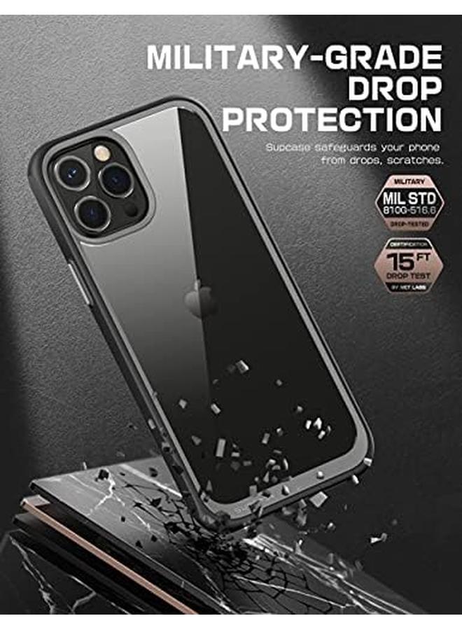 SupCase Unicorn Beetle Style Series Case Designed For Iphone 13 Pro 6.1" 2021 Release Premium Hybrid Protective Clear Case Black - Image 4