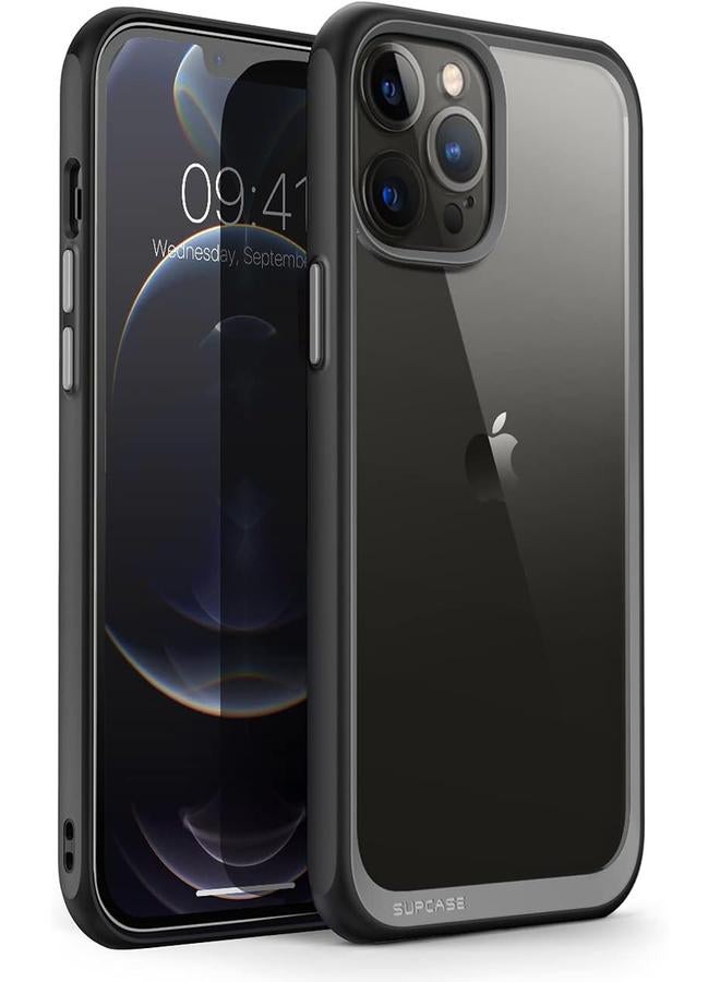 SupCase Unicorn Beetle Style Series Case Designed For Iphone 13 Pro 6.1" 2021 Release Premium Hybrid Protective Clear Case Black - Image 1