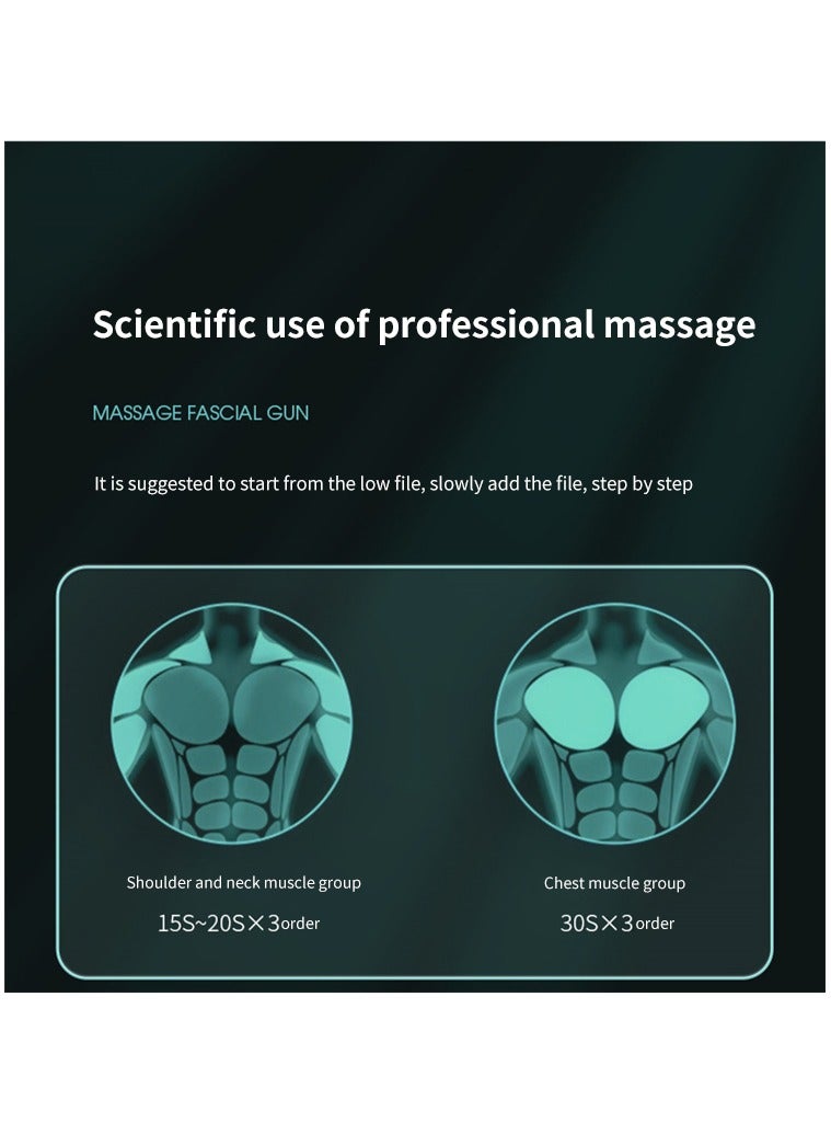 Muscle Relaxation Cordless Massage Gun - Image 3