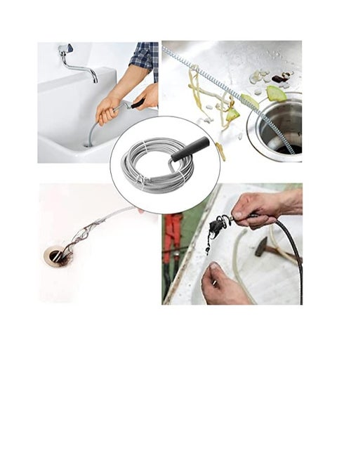 VEVOR Drain Cleaner Machine 120 Ft. X 6/5 In., 1100-Watt Electric - Foto 5