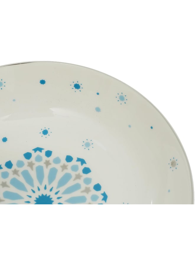 Rosa By Fathy Mahmoud Nogoum Porcelain Soup Plate, 21 Cm Size - Image 3