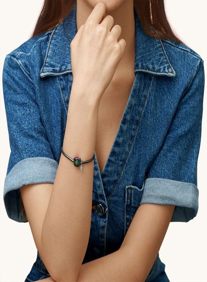 GNOCE Halloween Witch Tea Cup Charms for Bracelet 925 Sterling Silver Bead Charms for Bracelet/Necklace Jewelry Gift For Women Mother's Day - Image 5