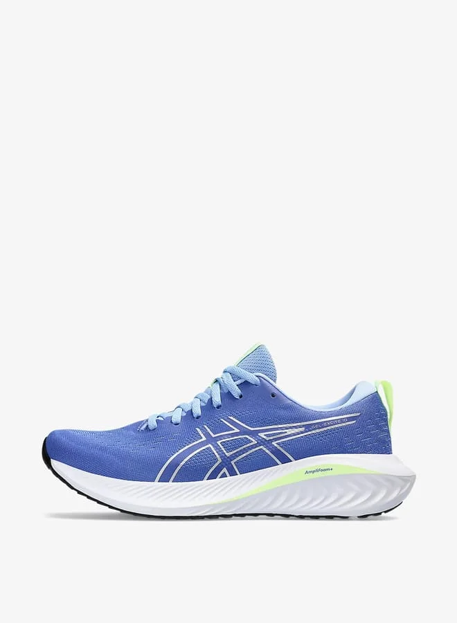 asics Womens Logo Detail Lace-Up Sport Shoes - GEL-EXCITE 10