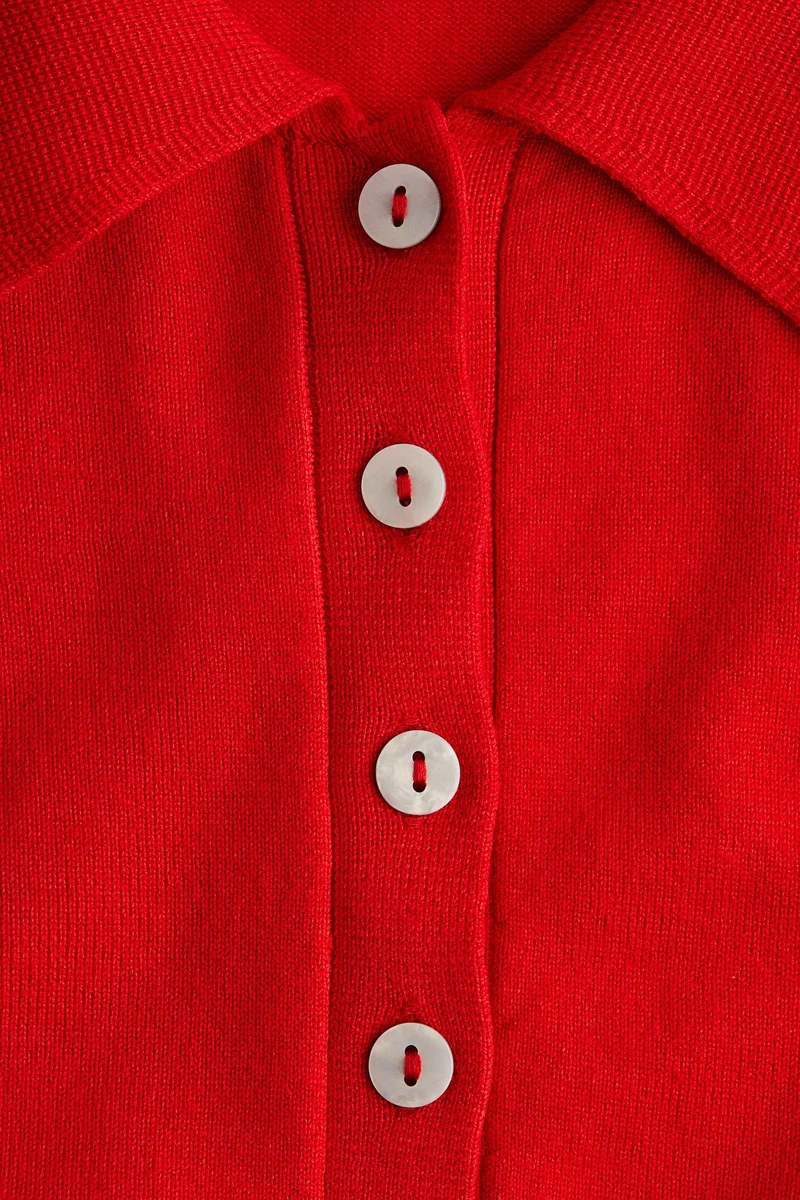 H&M Long-sleeved polo shirt