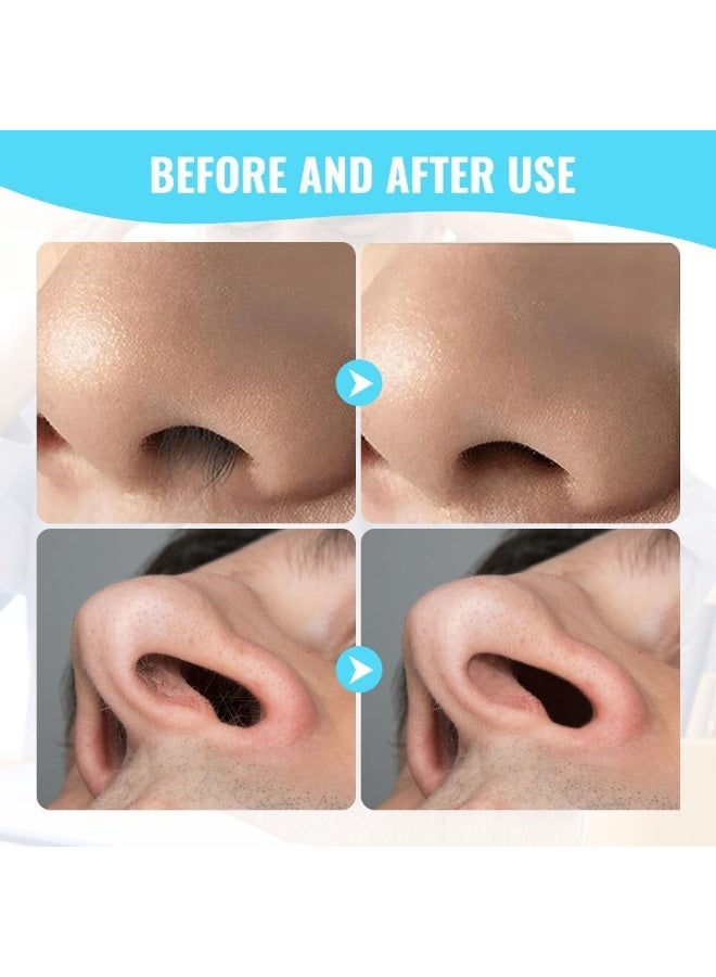 Upgraded Nasal Hair Cutter with Cleaning Brush, 12-Pack Nose Hair Trimmer, Double-Blade 360° Rotating Nose Hair Knife, Portable Nostril Hair Remover Tool for Women Men - Image 5