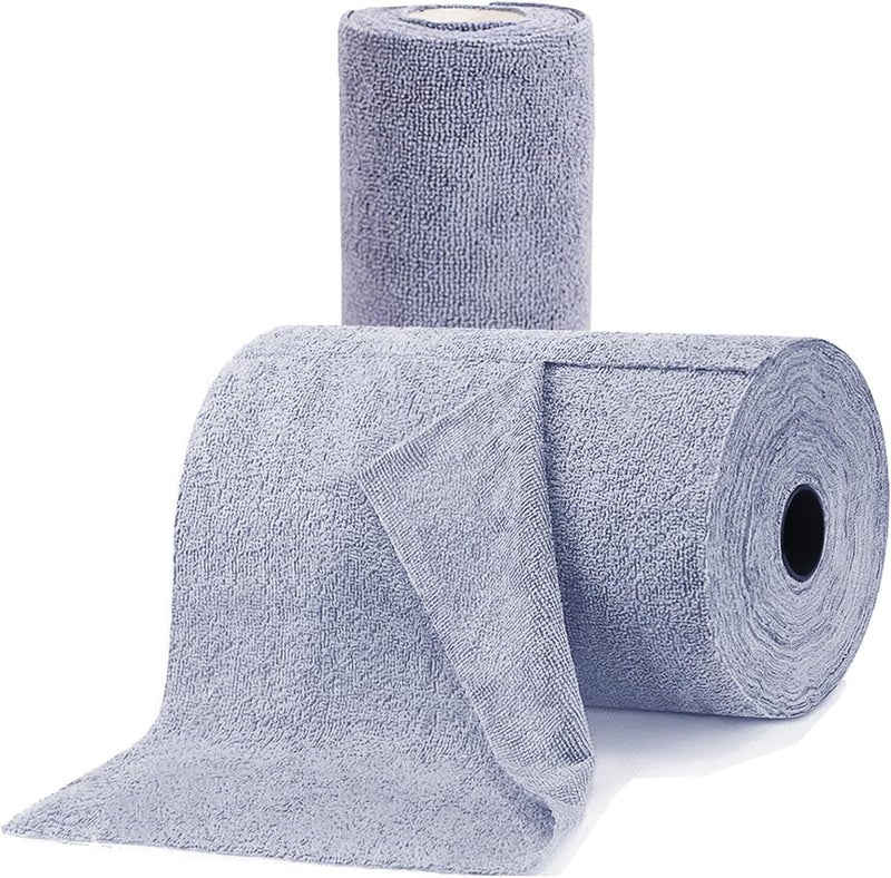 Niwlix Microfiber Cleaning Cloth Roll Kitchen Towel Roll Reusable Kitchen Towel Micro Fiber Cloth for Car Cleaning Clothes Kitchen Cloth for Cleaning | 20 Pack - Image 1
