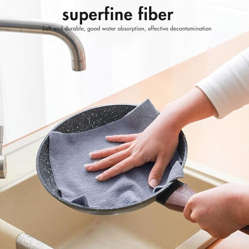 Niwlix Microfiber Cleaning Cloth Roll Kitchen Towel Roll Reusable Kitchen Towel Micro Fiber Cloth for Car Cleaning Clothes Kitchen Cloth for Cleaning | 20 Pack - Image 3