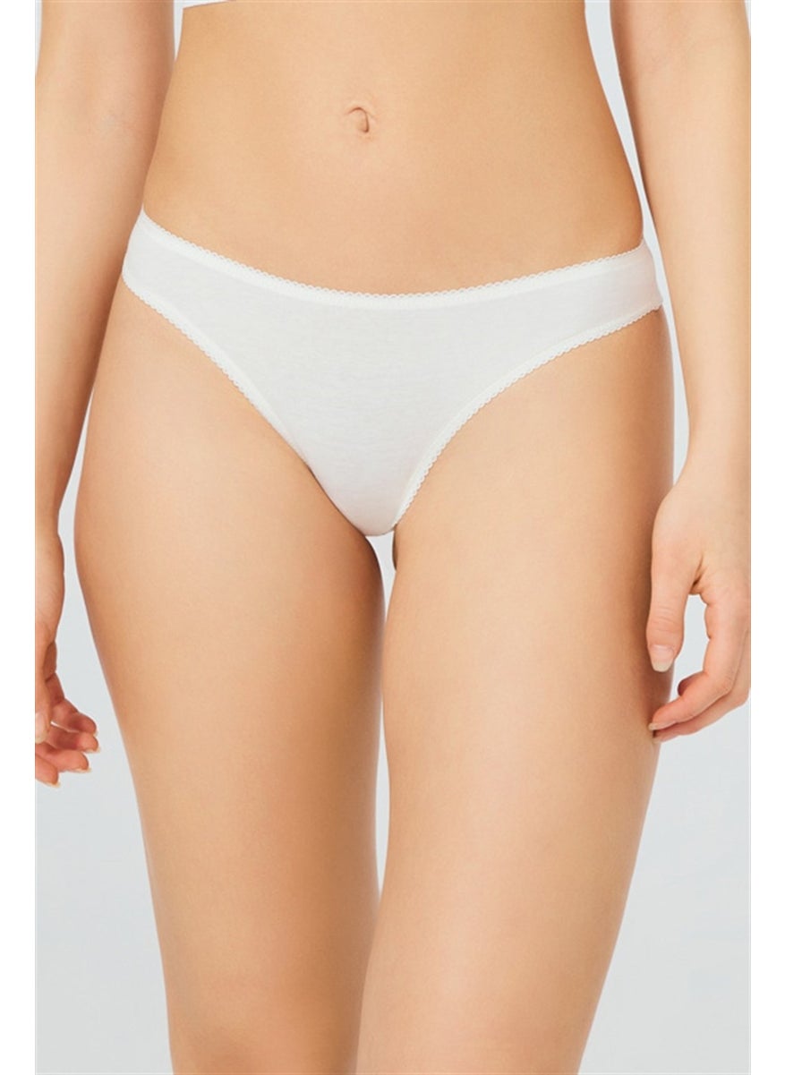 COTTONHILL Basic Cotton Women's Brazilian Panties 5 Pack  - Image 4