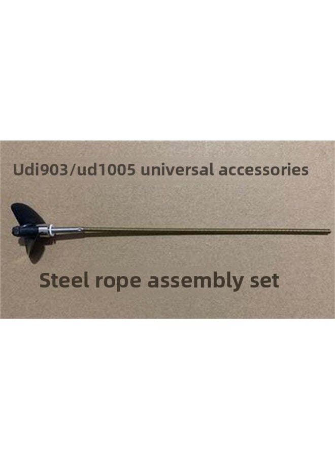 Youdi UDI903/UDI005 Remote Control Speedboat Hull Cover Electric Motor Steering Gear Receiver Battery Accessories-Color:Cable Assembly Kit  - Image 1