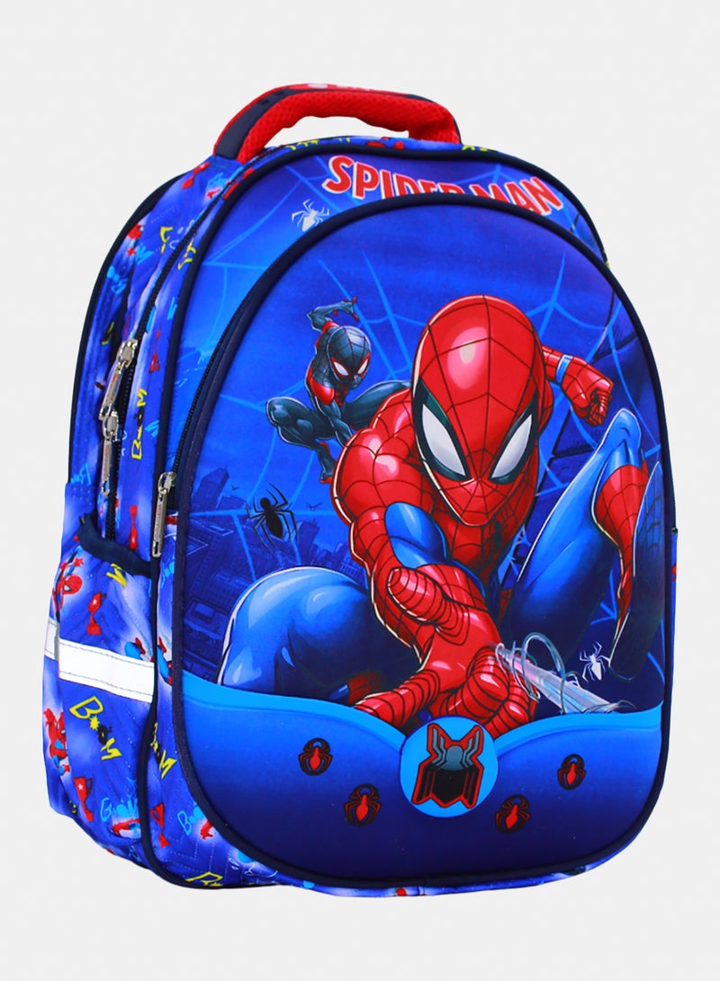 Migo Spider-Man Backpack 16 Inches – Blue - Image 1