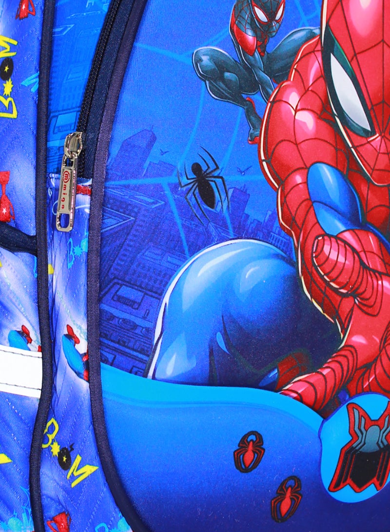 Migo Spider-Man Backpack 16 Inches – Blue - Image 3