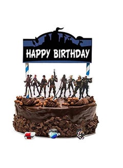 Video Game Happy Birthday Cake Topper - 7 inch Birthday Cake Topper and Video Game Party Supplies
