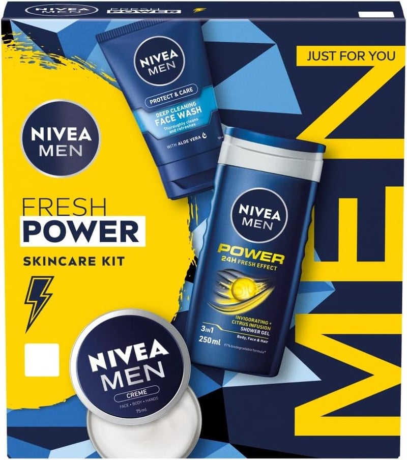 NIVEA Men Fresh Power Skincare KIT
