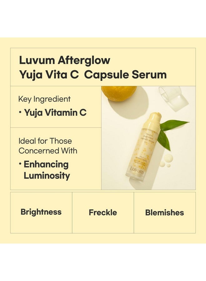 Luvum Yuja Vita C Capsule Serum, Vitamin C, Ratinol Capsule, Niacinamide, 1.01 fl oz - Image 2