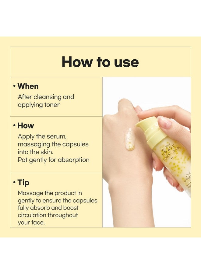 Luvum Yuja Vita C Capsule Serum, Vitamin C, Ratinol Capsule, Niacinamide, 1.01 fl oz - Image 5
