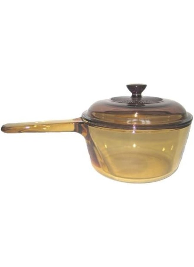 Vision - 2.5L Cvd Saucepan 1X1-Amber (Vsp-2.5)Vision - Image 1