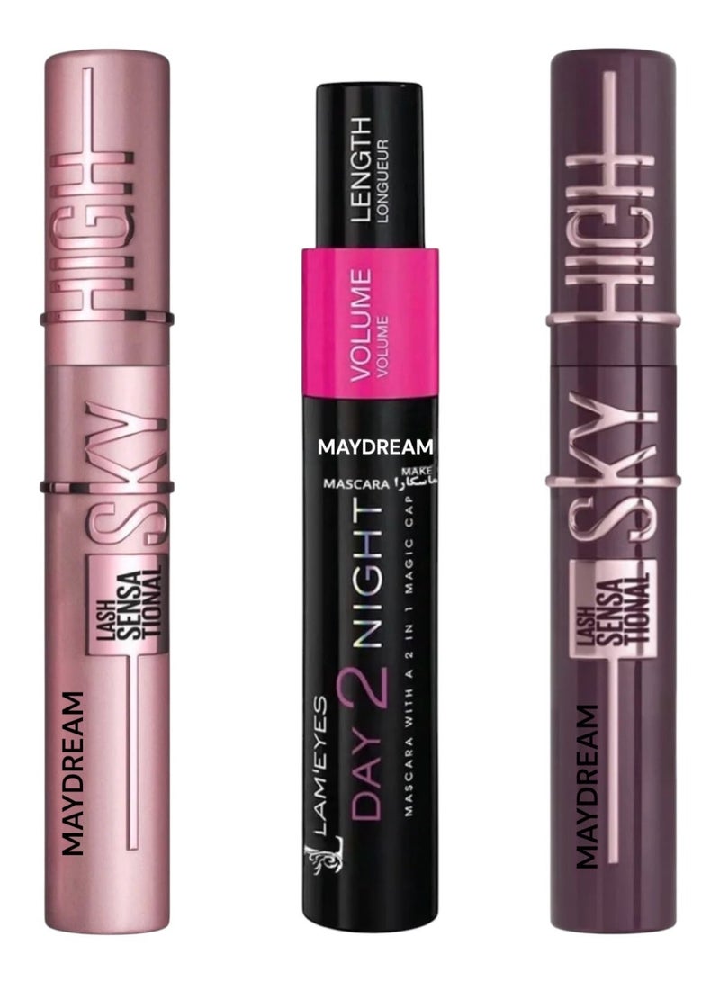 Mascara 3pcs