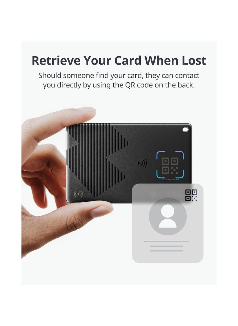 SwitchBot - SwitchBot Wallet Finder Card, Bluetooth Tracker, Item Locator Key Finder for Keys, Phones, Luggage, Works with Apple Up to 3-Year Battery Life, Water Resistant - Image 1