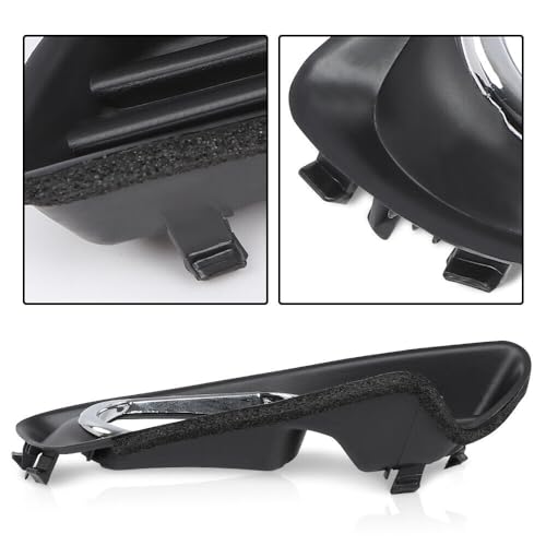 RONTCOS 2Pcs Front Bumper Fog Light Trim Bezel Cover Base Cap for Toyota Camry 2007 2008 2009 52128-06040/52127-06040 - Image 3