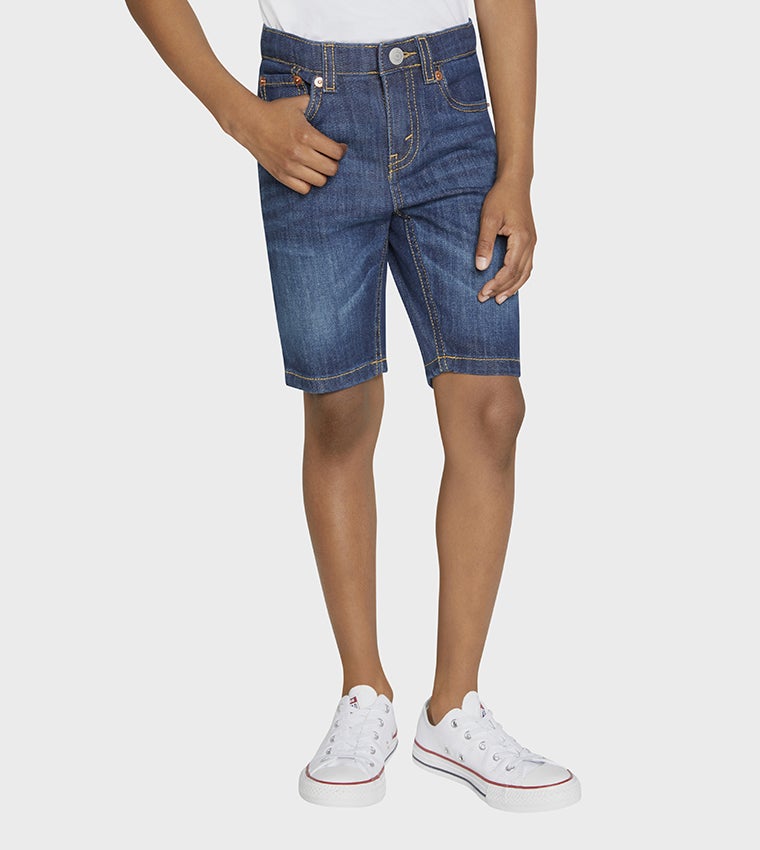 Levi's Faded Slim Fit Denim Shorts