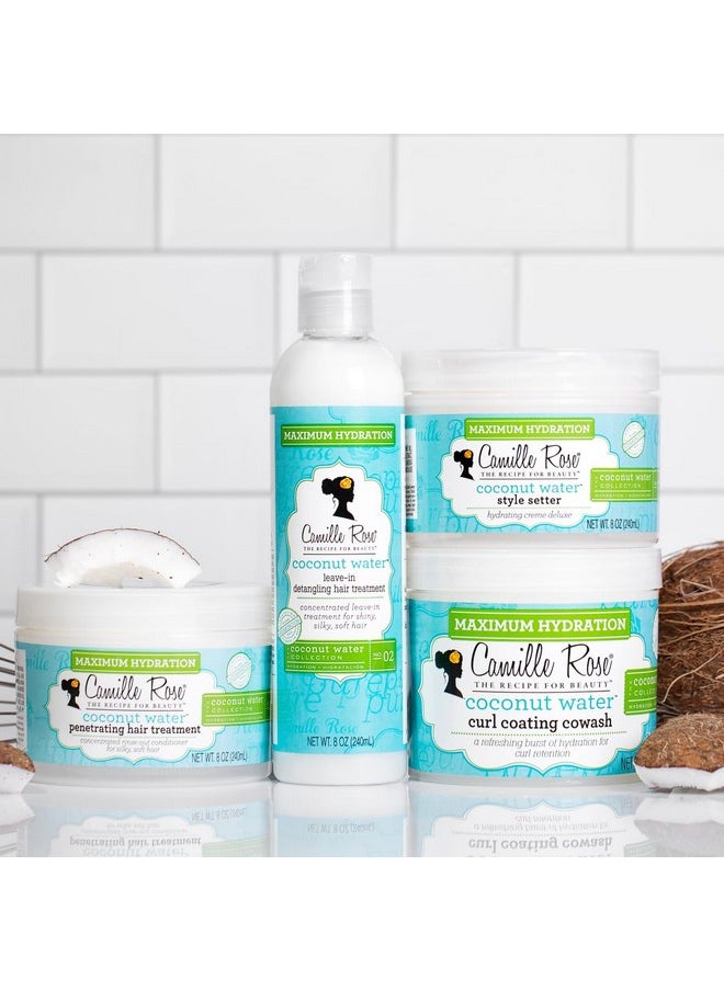 Camille Rose Coconut Water Curl Coating Cowash 12 Oz  - Image 4