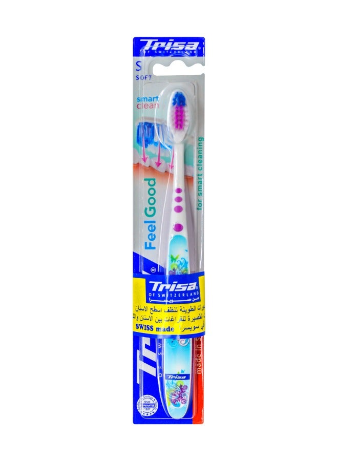 Trisa - Feel good Toothbrush - Soft (Assorted Colors & Prints) - Image 4