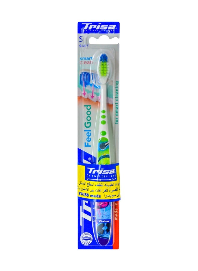 Trisa - Feel good Toothbrush - Soft (Assorted Colors & Prints) - Image 1