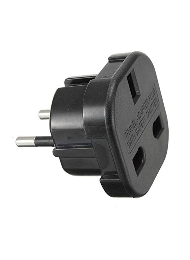 Generic - UK to EU AC Travel Plug Adapter Plug Converter Travel Plug for Most of Europe 10A/16A 240V - Image 1