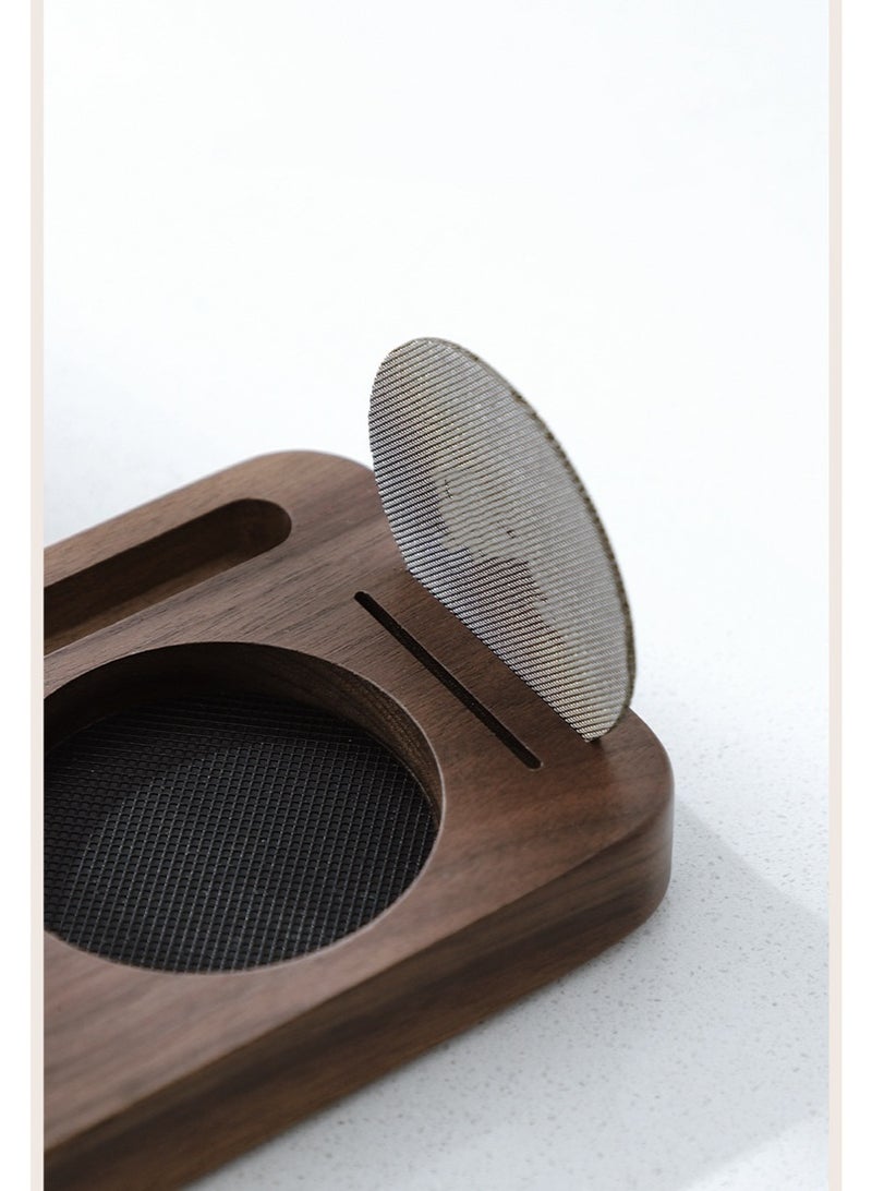 قاعدة كبس و تنظيم طاولات للاسبريسو مكينة قهوة من الخشب مناسبة لمقاس 51 مم - Image 4