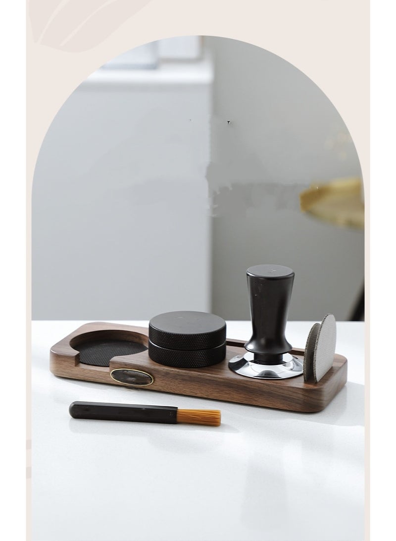 قاعدة كبس و تنظيم طاولات للاسبريسو مكينة قهوة من الخشب مناسبة لمقاس 51 مم - Image 5