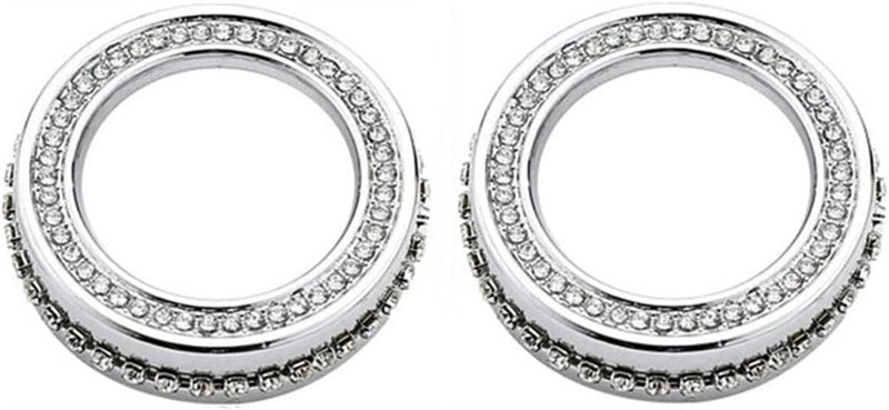 QASULER Car AC Control Knob Cover Trim - Image 1