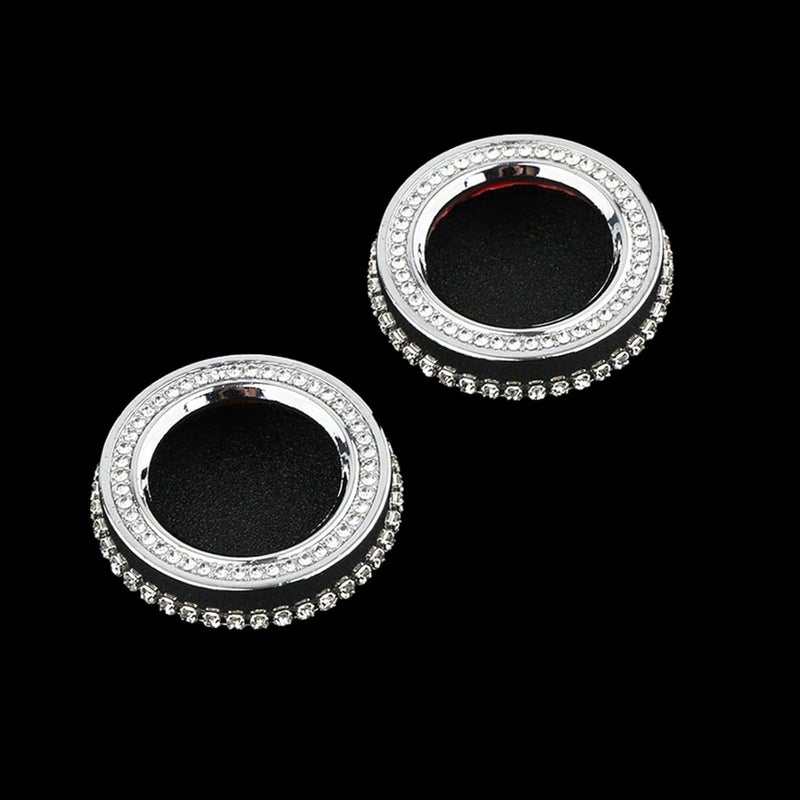 QASULER Car AC Control Knob Cover Trim - Image 3